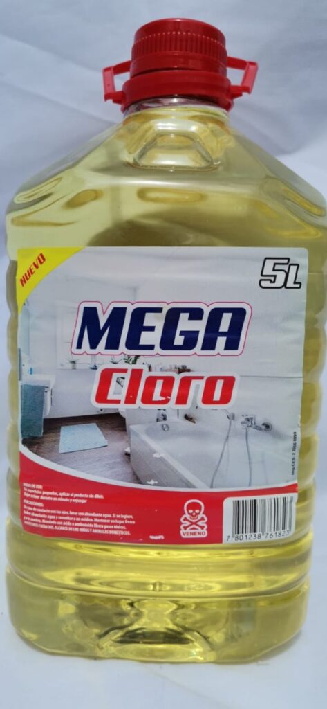 Cloro Mega 5 Litros