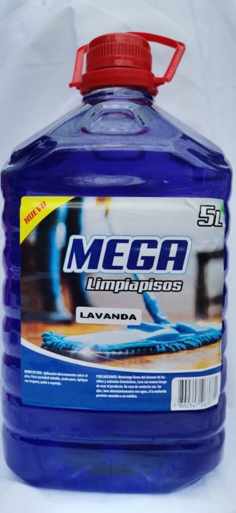 Limpiapisos Mega 5 Litros lavanda