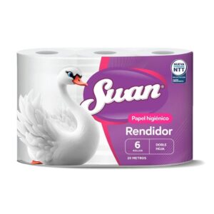 Papel Higiénico Swan 6 rollos 20mts
