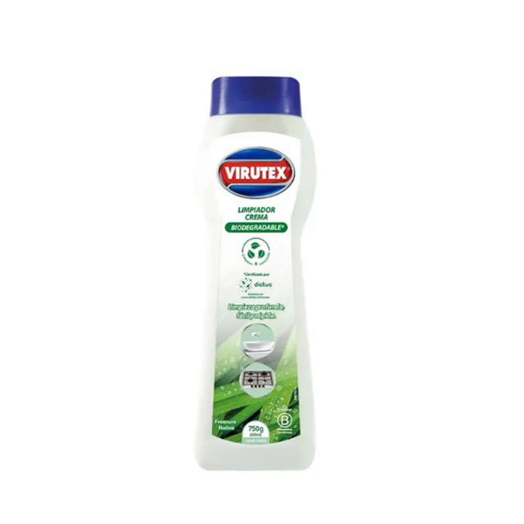 Limpiador en crema Virutex 750g
