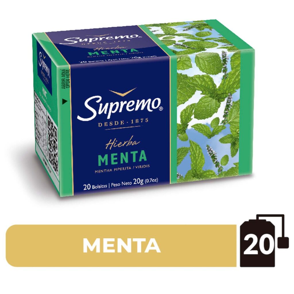 Te Supremo menta 20u
