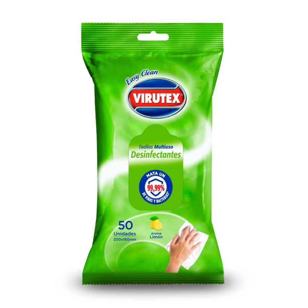 Toalla desinfectante Virutex 50u